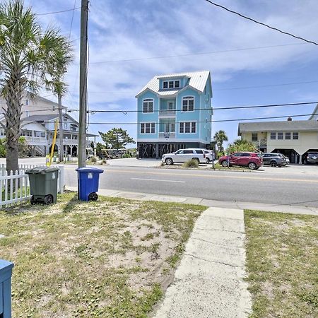 Bright Myrtle Beach Bungalow Steps To The Beach! Екстер'єр фото