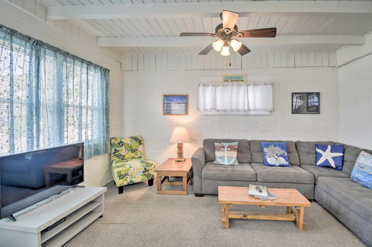 Bright Myrtle Beach Bungalow Steps To The Beach! Екстер'єр фото