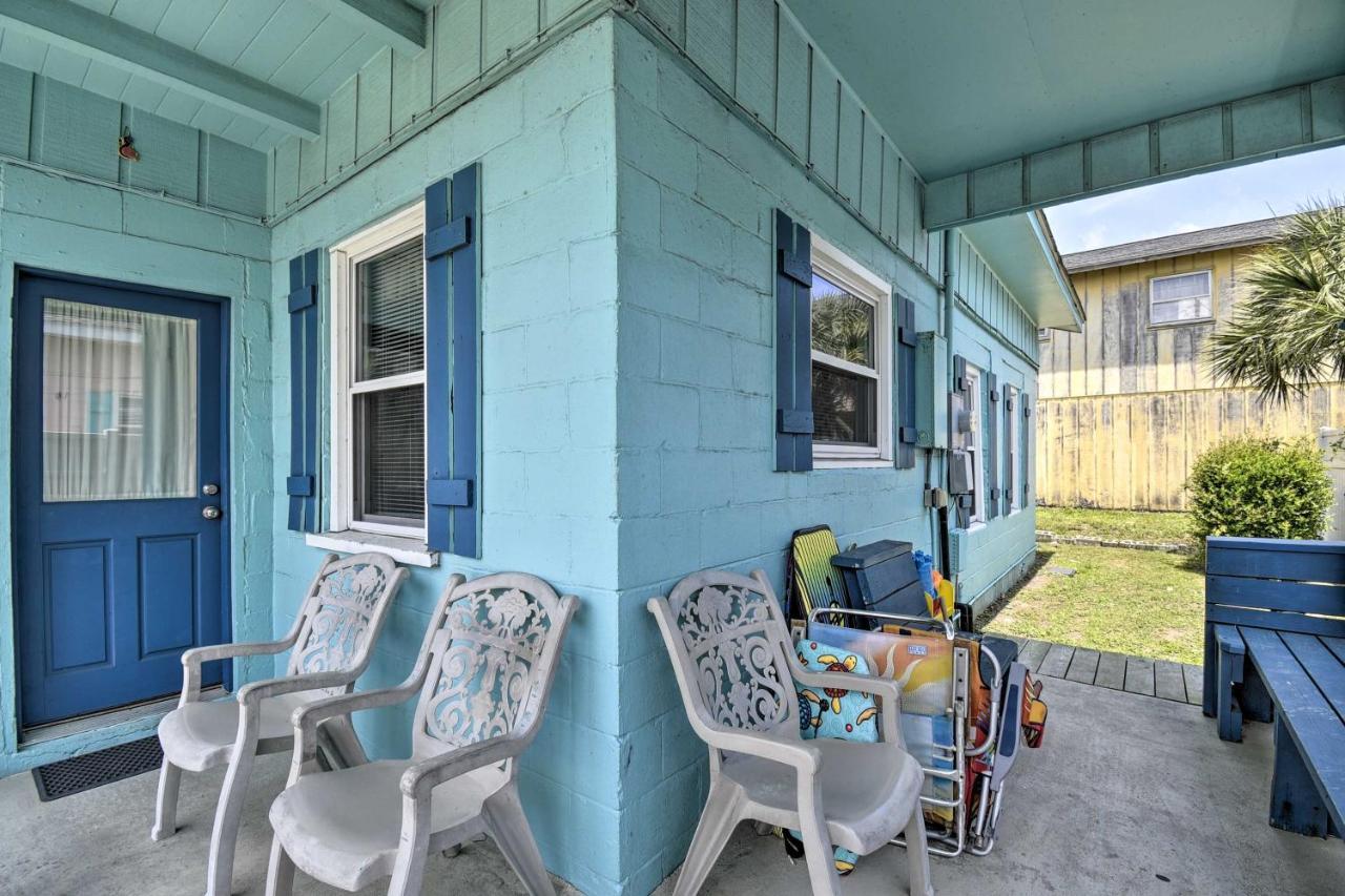 Bright Myrtle Beach Bungalow Steps To The Beach! Екстер'єр фото