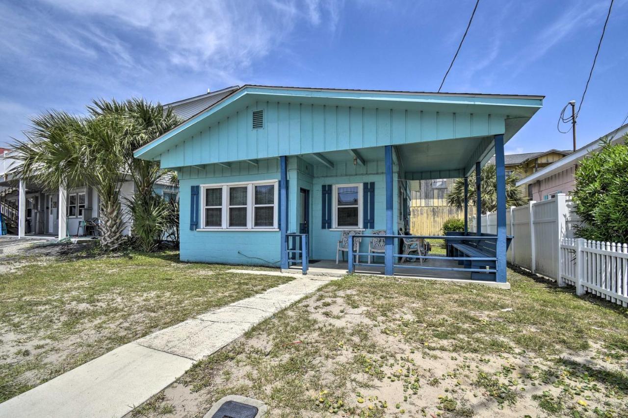 Bright Myrtle Beach Bungalow Steps To The Beach! Екстер'єр фото