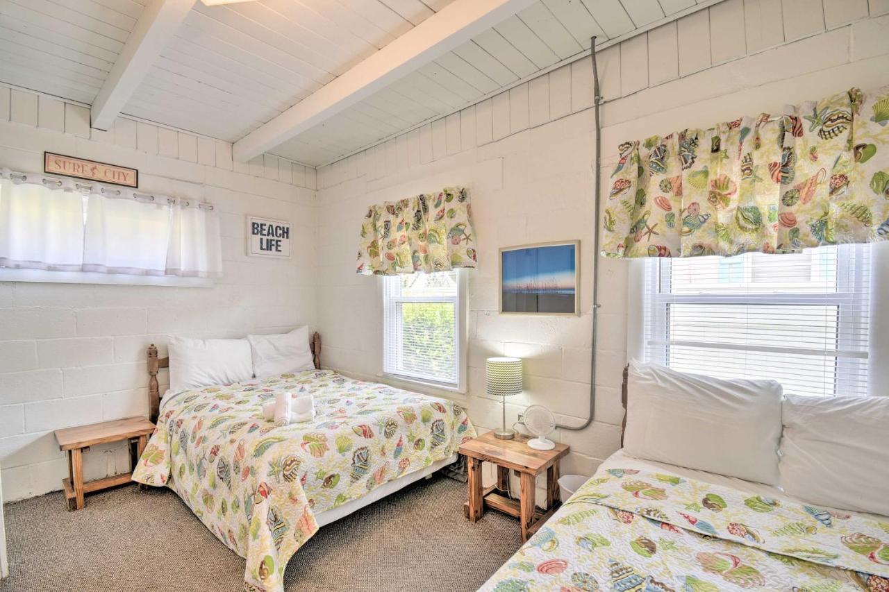 Bright Myrtle Beach Bungalow Steps To The Beach! Екстер'єр фото