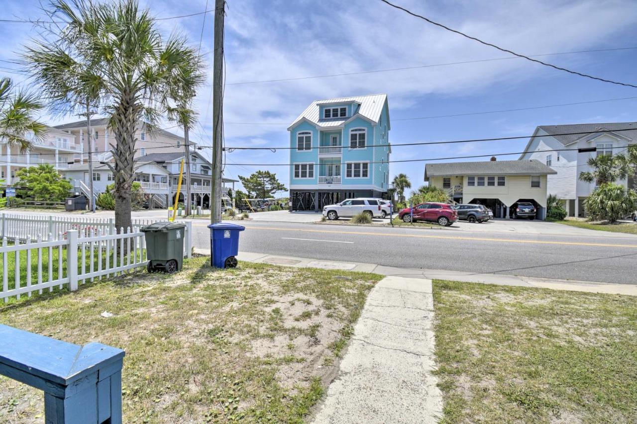 Bright Myrtle Beach Bungalow Steps To The Beach! Екстер'єр фото