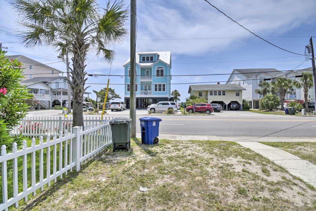 Bright Myrtle Beach Bungalow Steps To The Beach! Екстер'єр фото