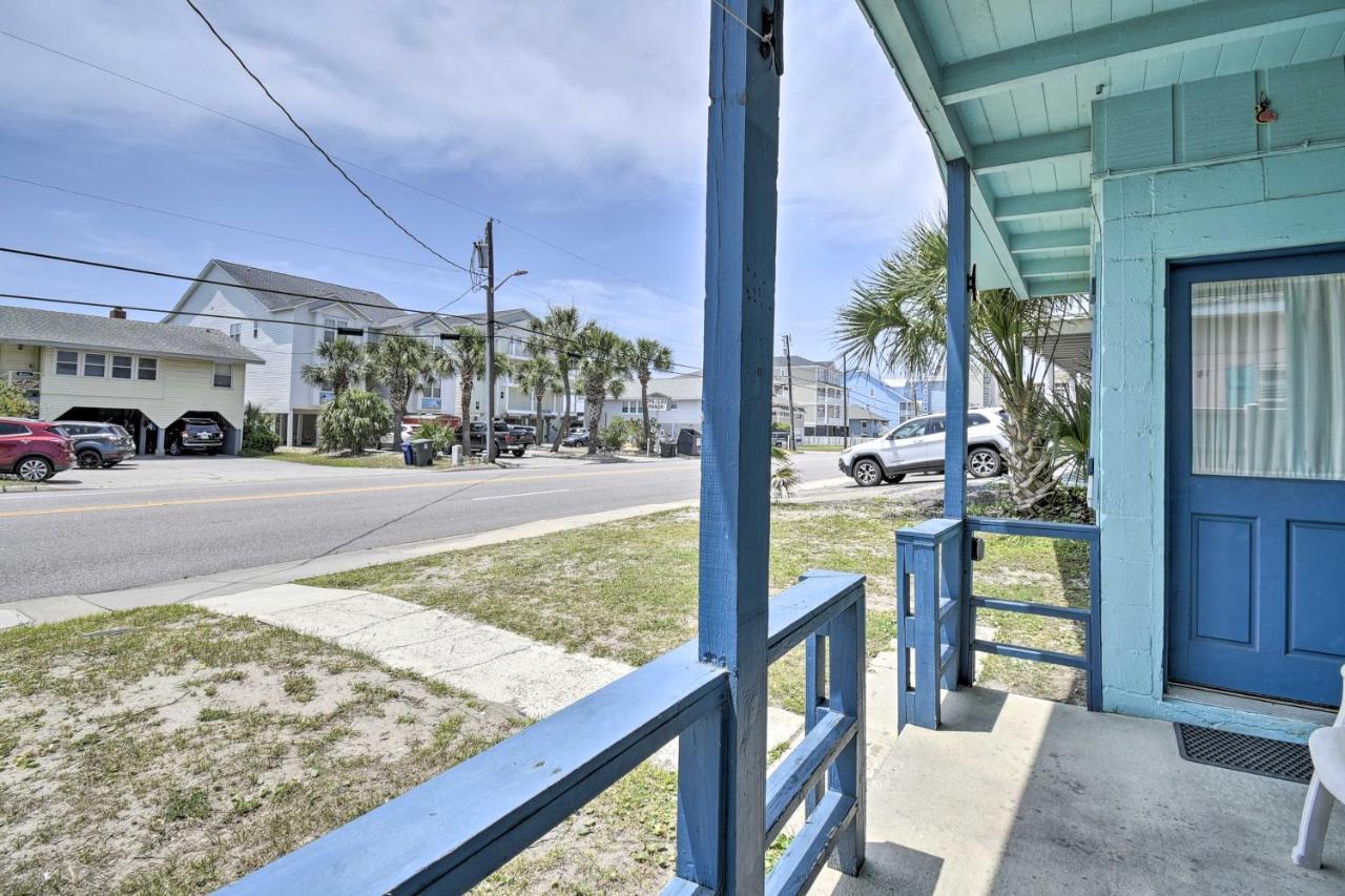 Bright Myrtle Beach Bungalow Steps To The Beach! Екстер'єр фото