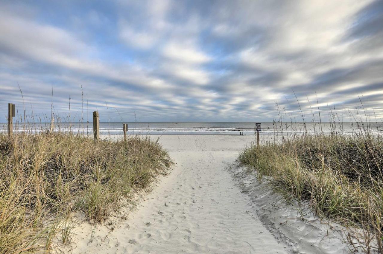 Bright Myrtle Beach Bungalow Steps To The Beach! Екстер'єр фото